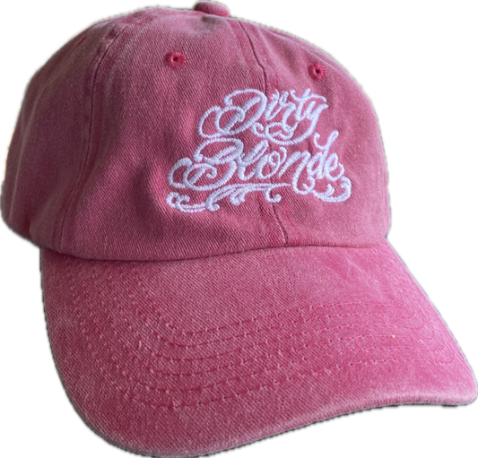 DIRTY BLONDE SCRIPT CAP